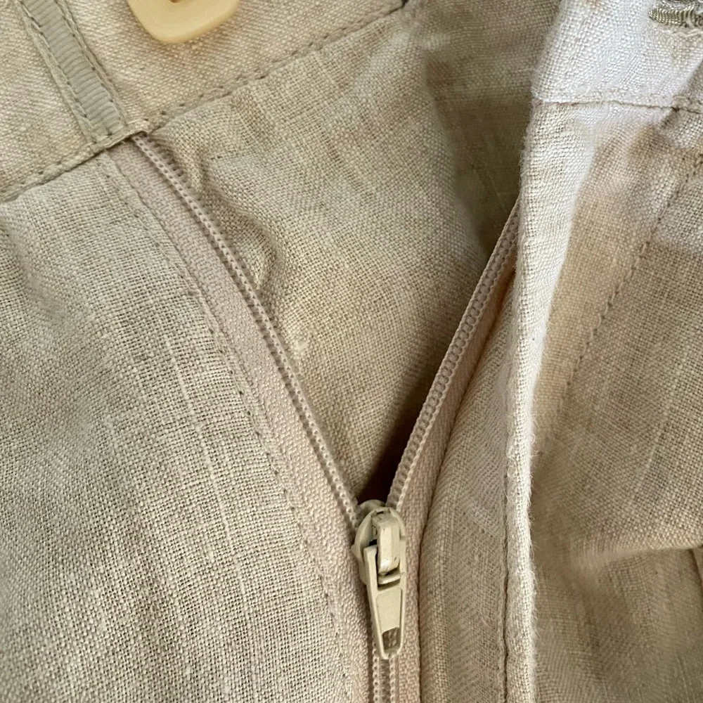 Lorenier 100% linen pants